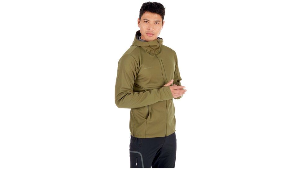 Mammut Ultimate V SO Jacket - Mens, Olive-Titanium Melange, Medium, 1011-00081-40076-114