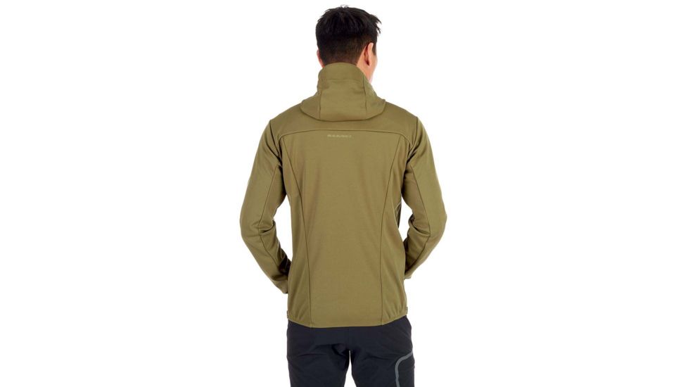 Mammut Ultimate V SO Jacket - Mens, Olive-Titanium Melange, Medium, 1011-00081-40076-114