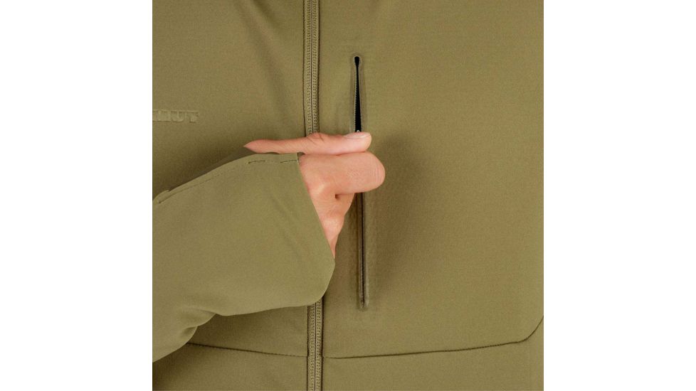 Mammut Ultimate V SO Jacket - Mens, Olive-Titanium Melange, Medium, 1011-00081-40076-114