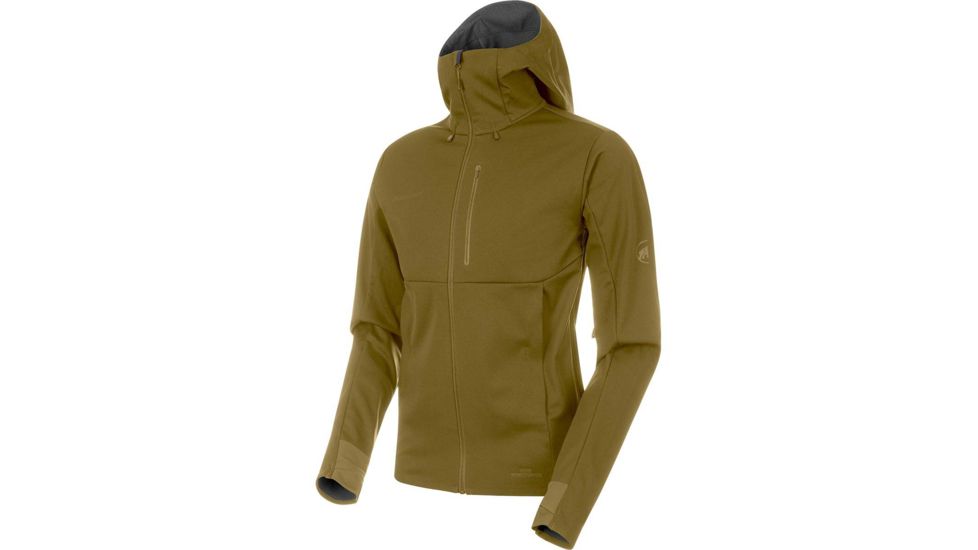 Mammut Ultimate V SO Jacket - Mens, Olive-Titanium Melange, Medium, 1011-00081-40076-114