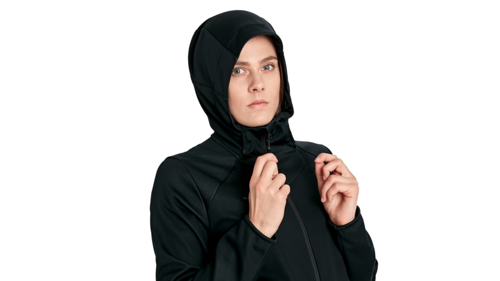 Mammut Ultimate VI SO Hooded Jacket - Womens, Black, Extra Small, 1011-01240-0001-112