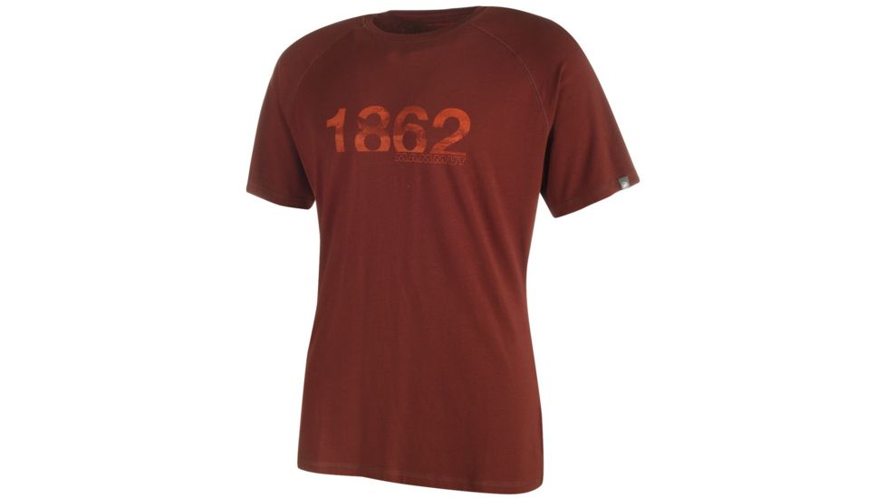 Mammut Vintage T-Shirt - Men's-Maroon-Small