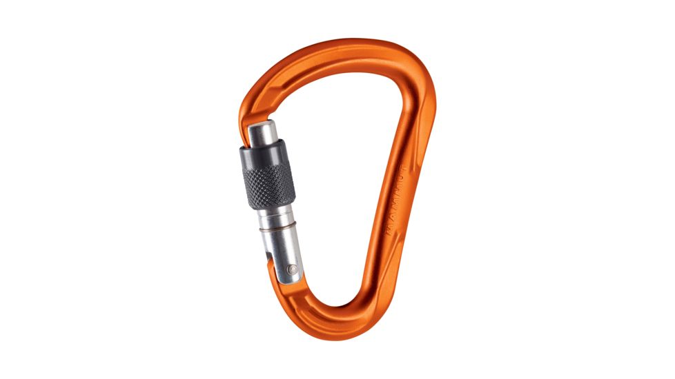 Mammut Wall HMS Screw Gate, Screw Gate/Orange, 2040-01251-1520-1