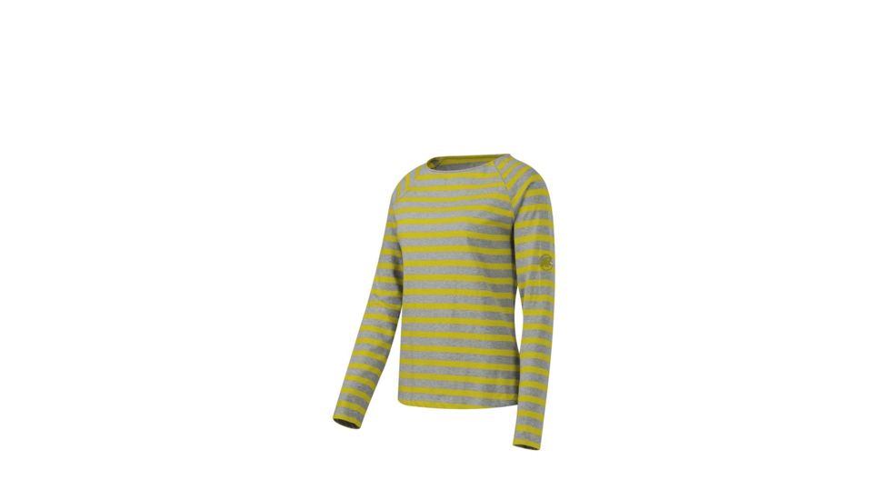Mammut Wall Longsleeve - Women's-Salamander Melange/Stone Grey-Small