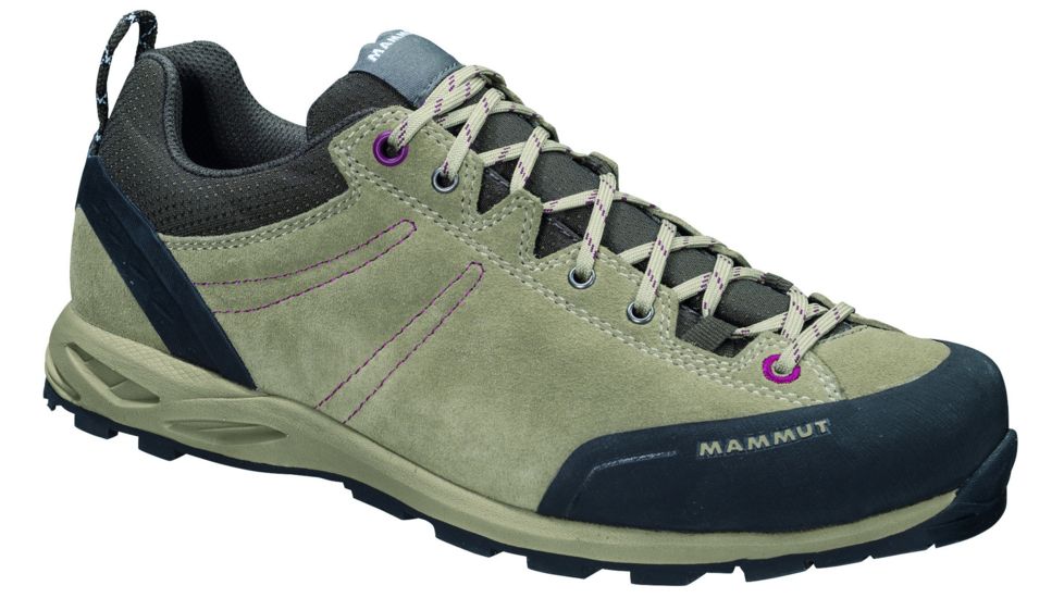 Mammut Wall Low Approach Shoe - Women's-Dark Taupe/Amarante-Medium-7.5