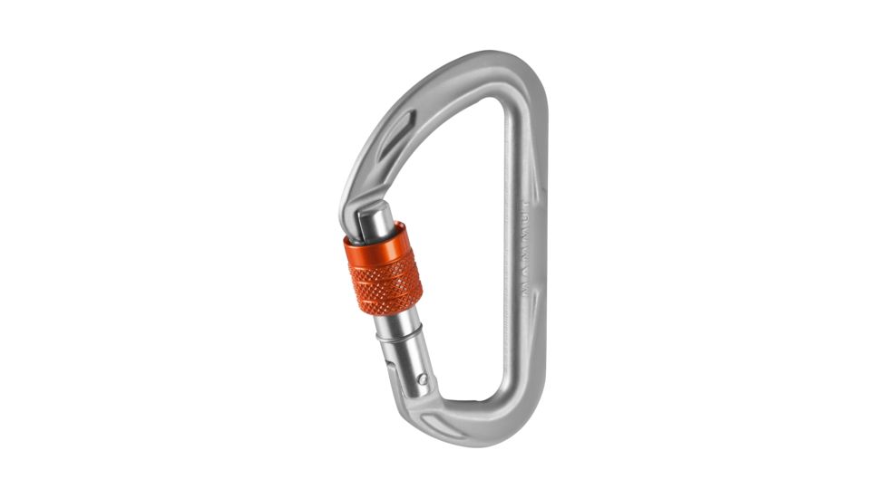Mammut Wall Micro Lock Screw Gate, Grey, 2040-01261-1502-1