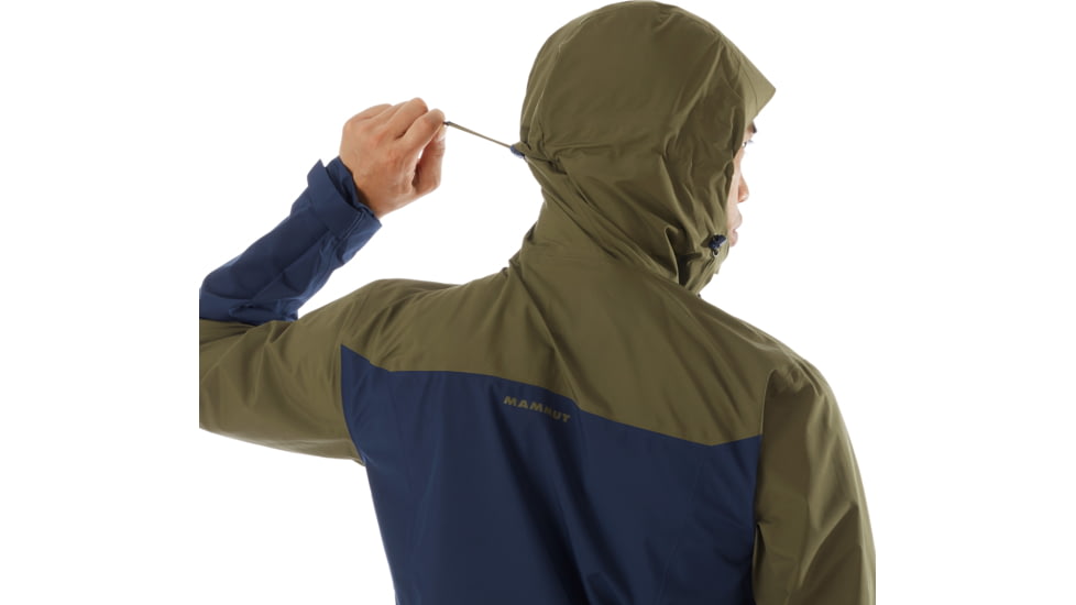 Mammut Wenaha Hardsheel Jacket - Mens, Peacoat/Iguana, Large, FW1920WENAH-Large