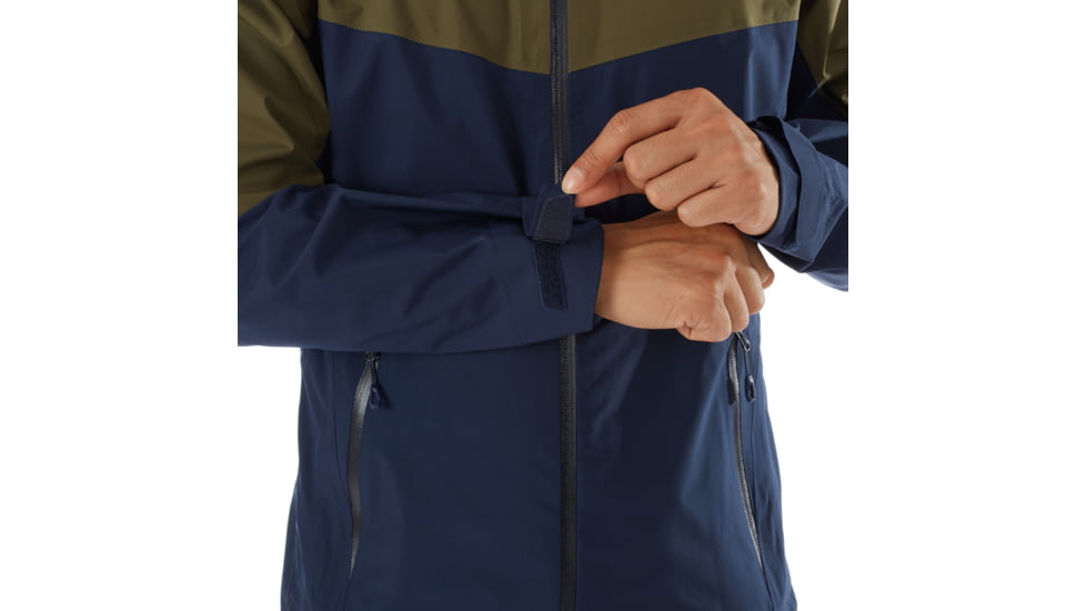Mammut Wenaha Hardsheel Jacket - Mens, Peacoat/Iguana, Large, FW1920WENAH-Large