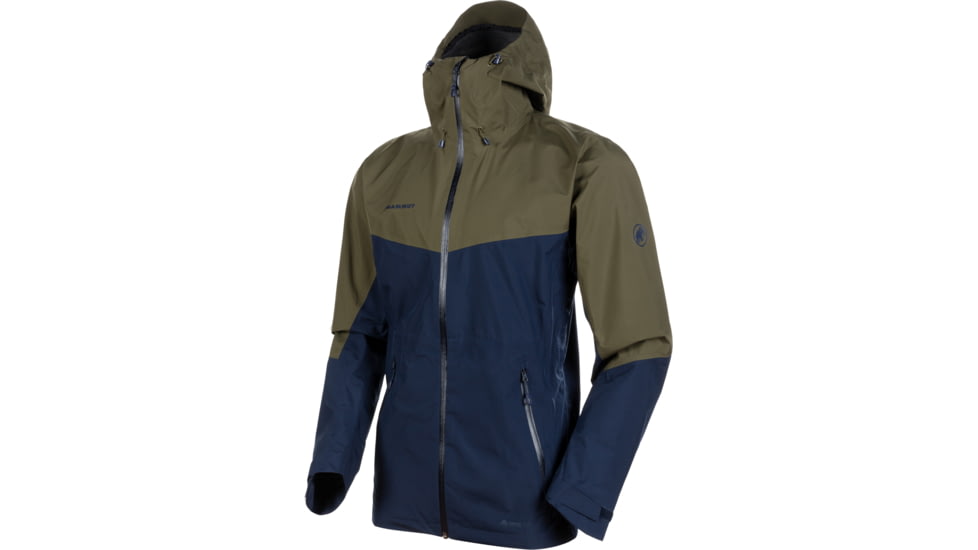 Mammut Wenaha Hardsheel Jacket - Mens, Peacoat/Iguana, Large, FW1920WENAH-Large