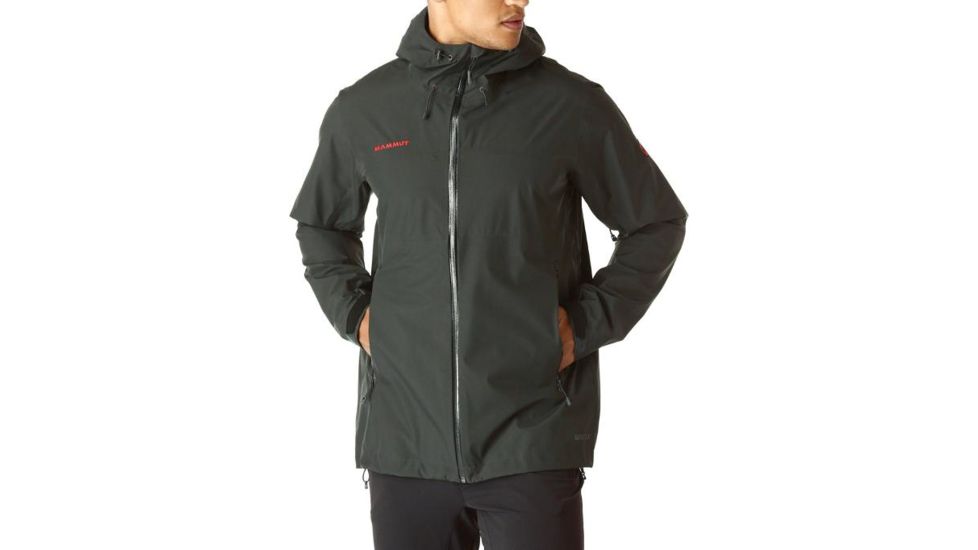 Mammut Wenaha Rain Jacket - Mens, Graphite, Medium, 1010-23831-0121-114