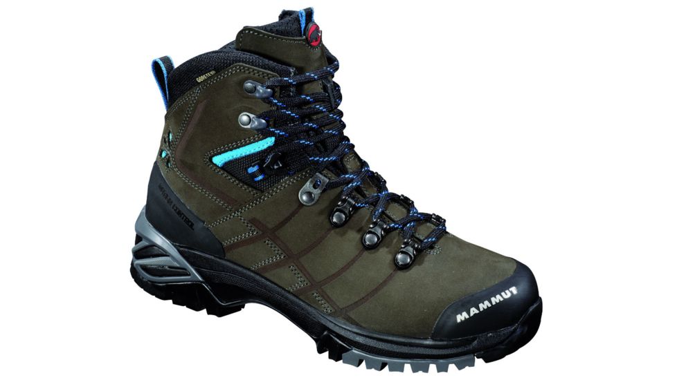 Mammut White Rose GTX Backpacking Boot - Women's-Bark/Light Turquoise-Medium-10 US