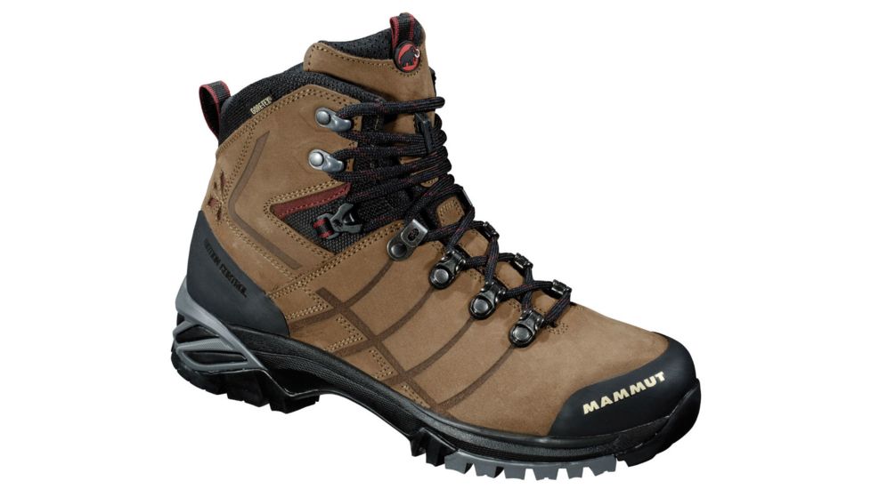 Mammut White Rose GTX Backpacking Boot - Women's-Brown/Ruby-Medium-6.5 US