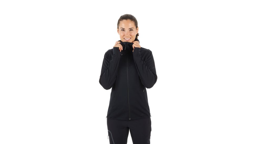 Mammut Women's Ultimate V SO Hooded Jacket, Black-Black, XXS, 1011-00070-0052-111