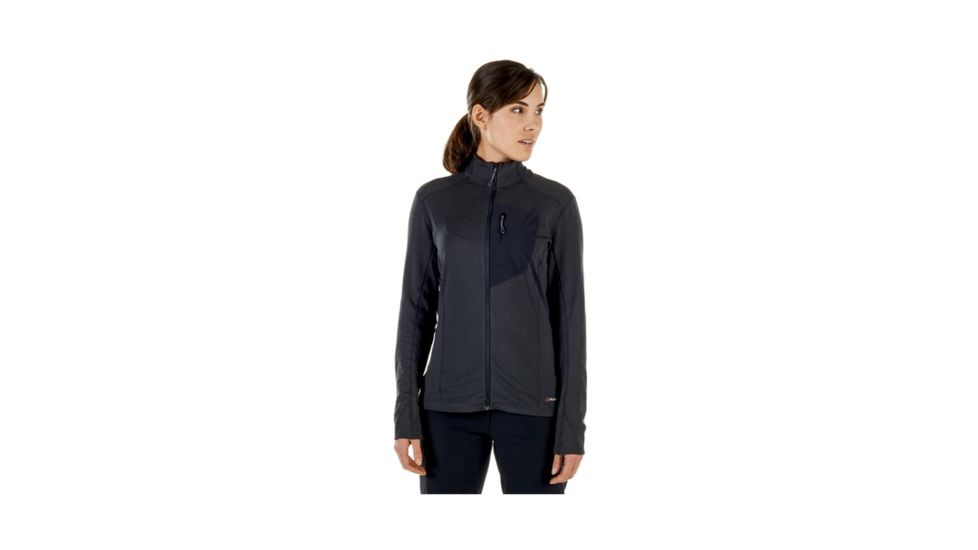 Mammut Womens Aconcagua Light ML Jacket, Graphite Melange, Large, 1014-00040-0397-115