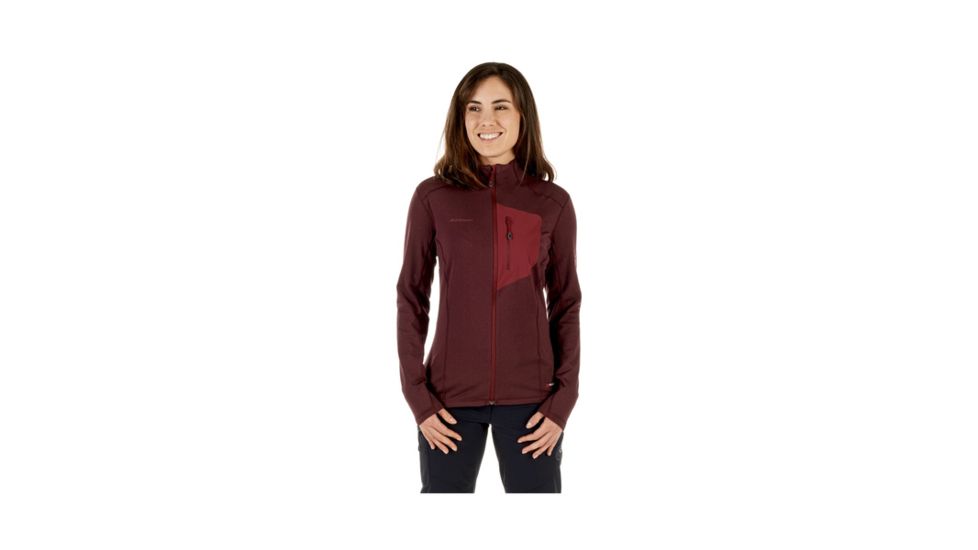 Mammut Womens Aconcagua Light ML Jacket, Merlot Melange, Extra Large, 1014-00040-6237-116