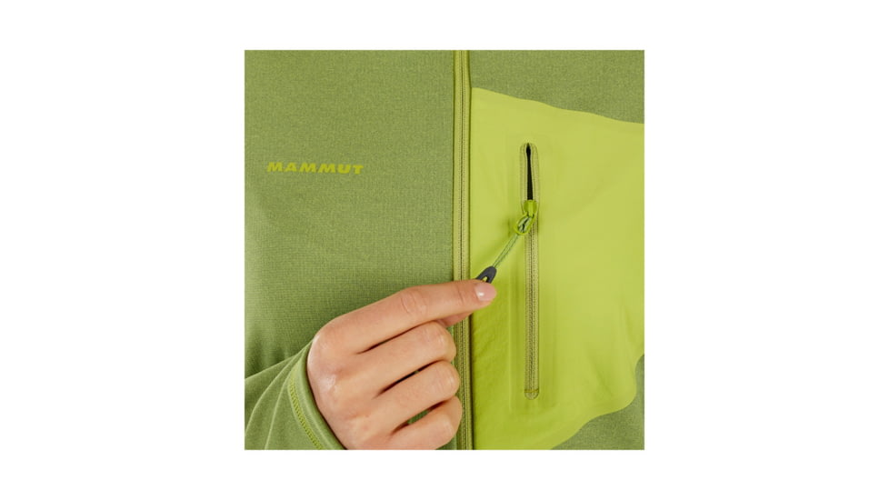 Mammut Womens Aconcagua Light ML Jacket, Sprout Melange, XXS, 1014-00040-4572-111