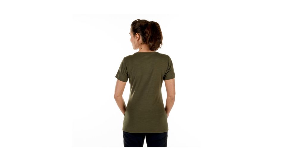 Mammut Womens Alnasca T-Shirt, Iguana, Large, 1017-00080-4584-115