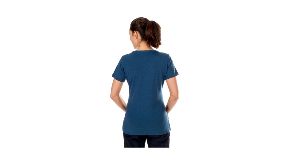 Mammut Womens Alnasca T-Shirt, Jay, Medium, 1017-00080-50011-114