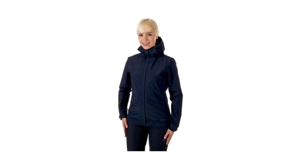 Mammut Womens Chamuera HS Hooded Jacket, Marine, XXS, 1010-26080-5118-111