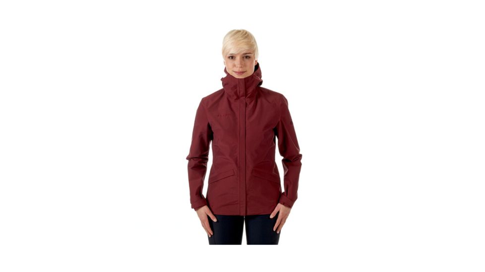 Mammut Womens Chamuera HS Hooded Jacket, Merlot, Small, 1010-26080-6007-113