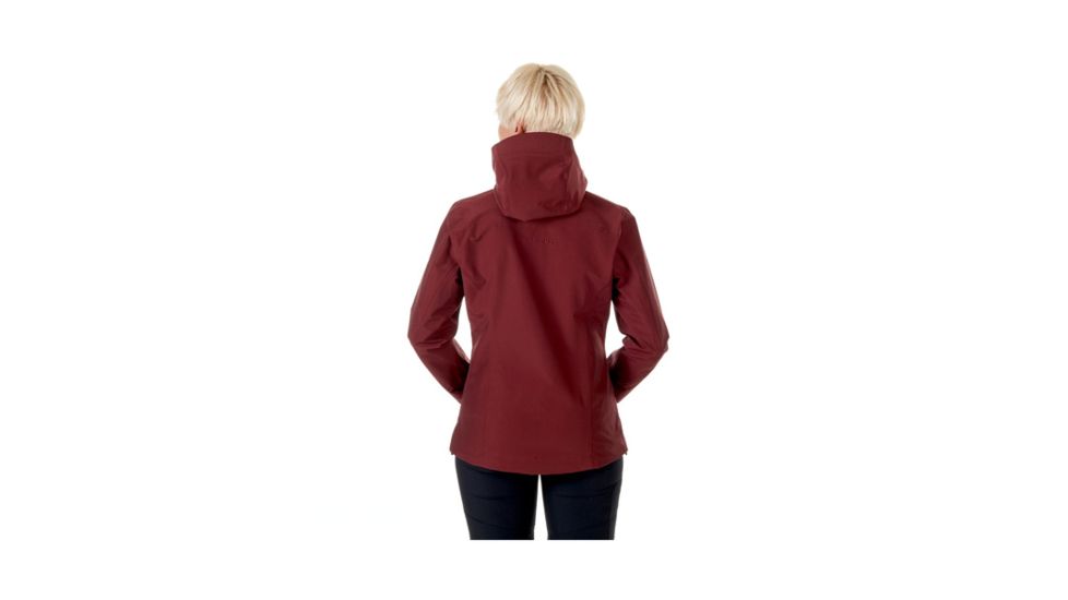 Mammut Womens Chamuera HS Hooded Jacket, Merlot, Small, 1010-26080-6007-113