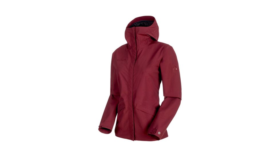 Mammut Womens Chamuera HS Hooded Jacket, Merlot, Small, 1010-26080-6007-113