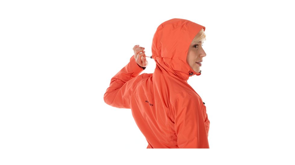 Mammut Womens Convey Tour HS Hooded Jacket, Barberry, Extra Large, 1010-26020-3218-116