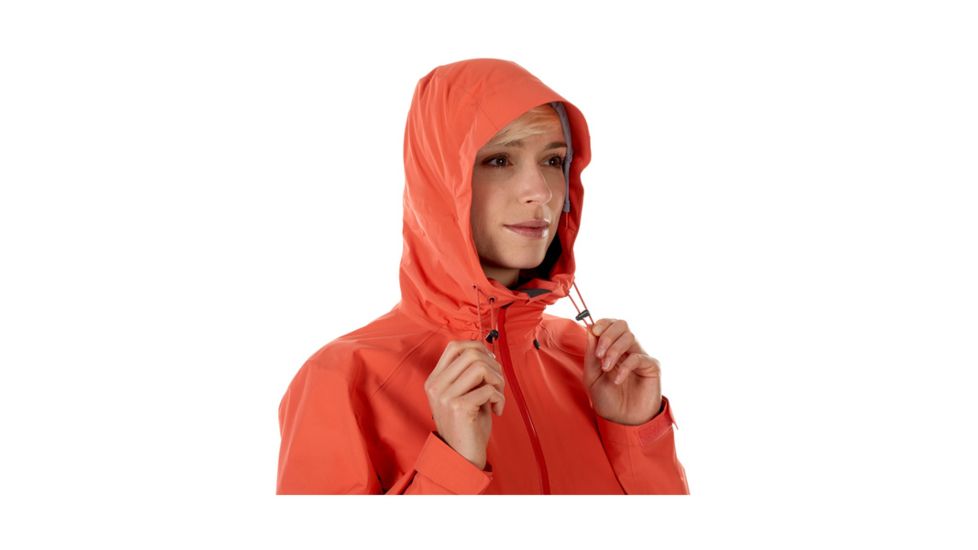 Mammut Womens Convey Tour HS Hooded Jacket, Barberry, Extra Large, 1010-26020-3218-116