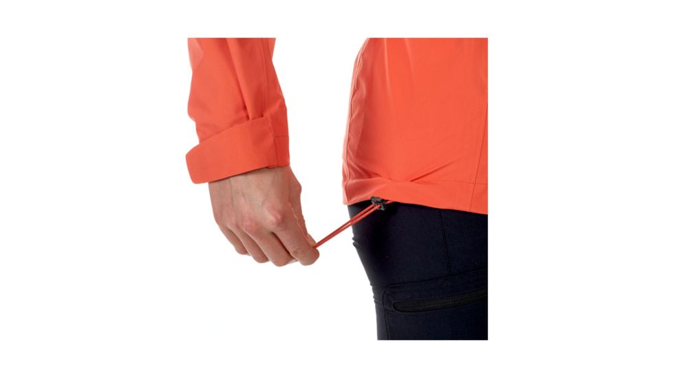 Mammut Womens Convey Tour HS Hooded Jacket, Barberry, Extra Large, 1010-26020-3218-116