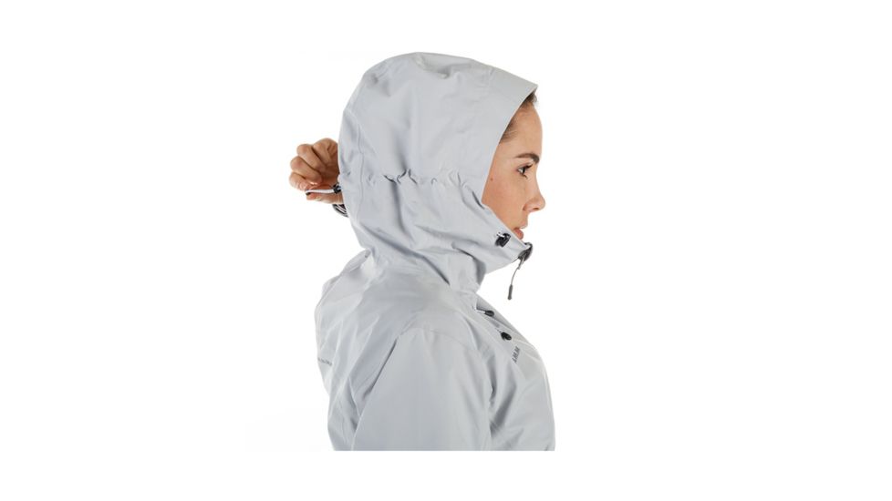 Mammut Womens Convey Tour HS Hooded Jacket, Marble, Large, 1010-26020-00103-115