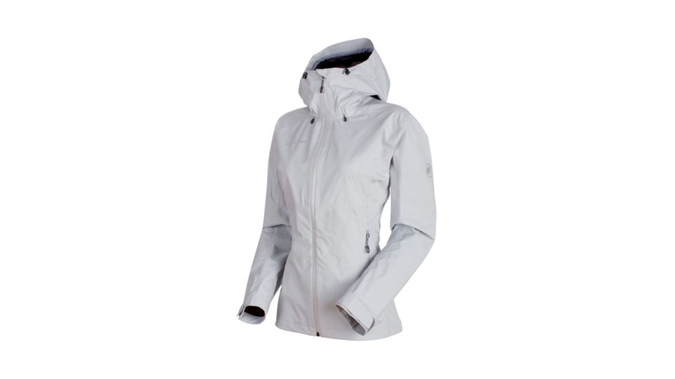 Mammut Womens Convey Tour HS Hooded Jacket, Marble, Large, 1010-26020-00103-115