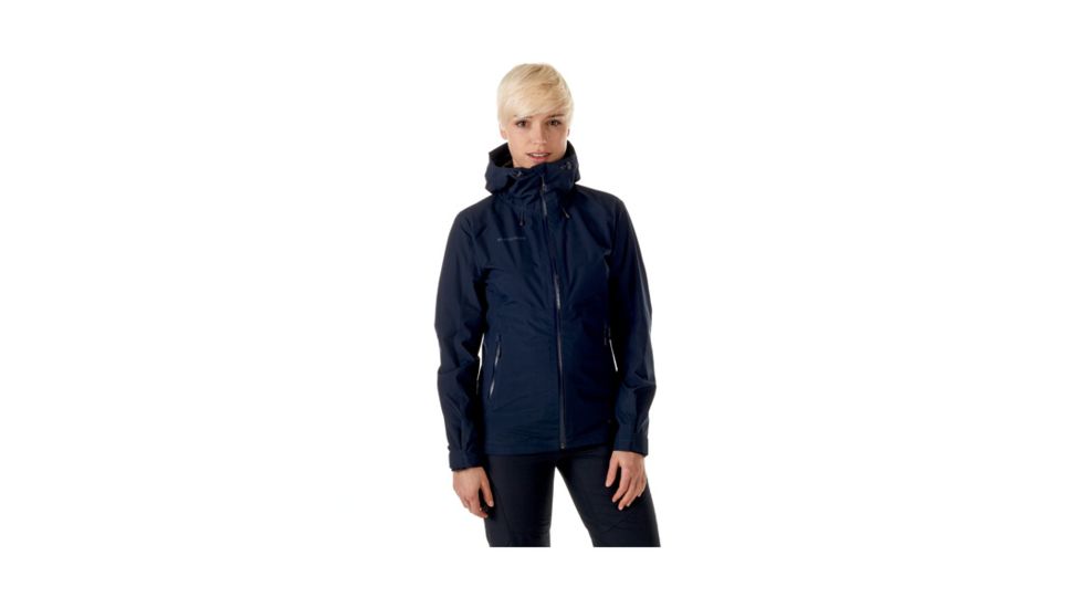 Mammut Womens Convey Tour HS Hooded Jacket, Marine, Small, 1010-26020-5118-113