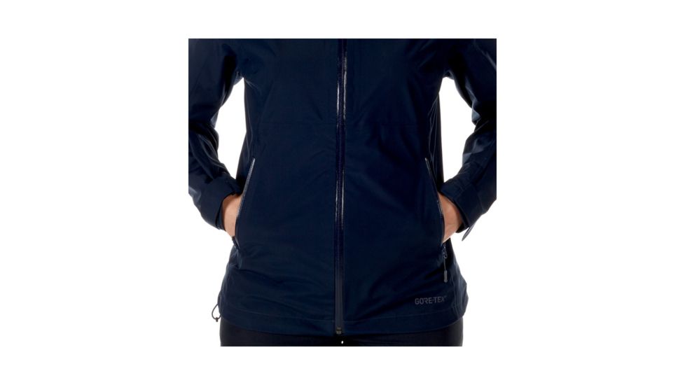 Mammut Womens Convey Tour HS Hooded Jacket, Marine, Small, 1010-26020-5118-113