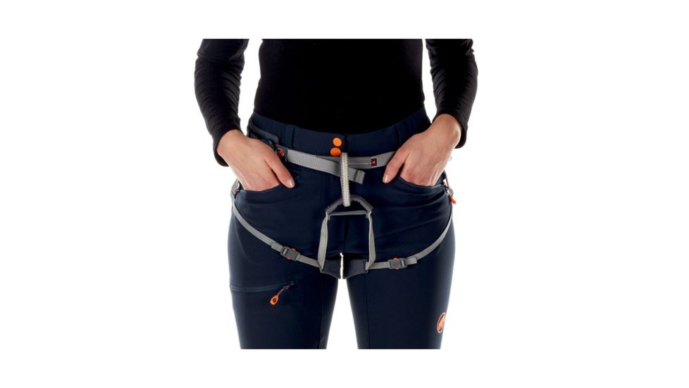 Mammut Womens Eisfeld Advanced SO Pants, Night, US 16, Short Inseam, 1020-12090-5924-46-20