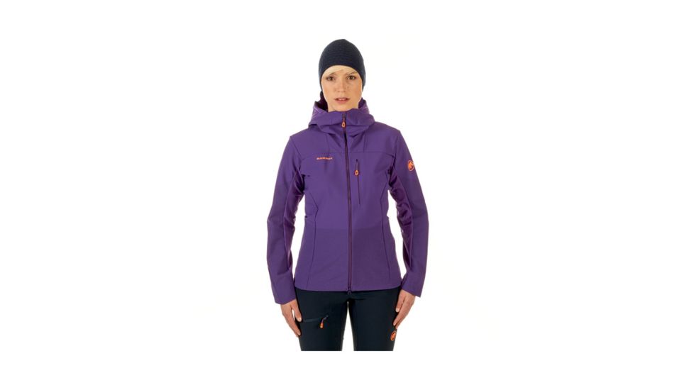 Mammut Womens Eisfeld Light SO Hoody, Dawn, Small, 1011-00030-6234-113