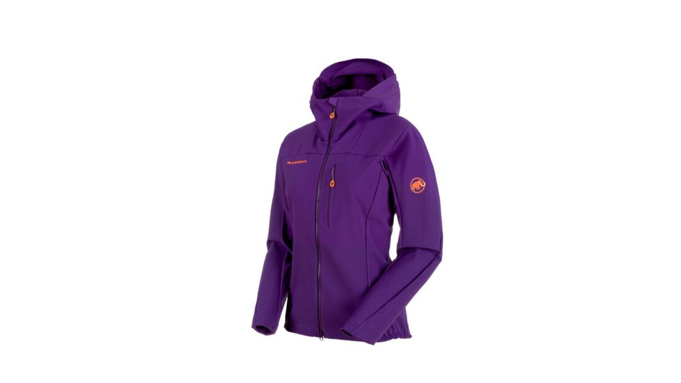 Mammut Womens Eisfeld Light SO Hoody, Dawn, Small, 1011-00030-6234-113