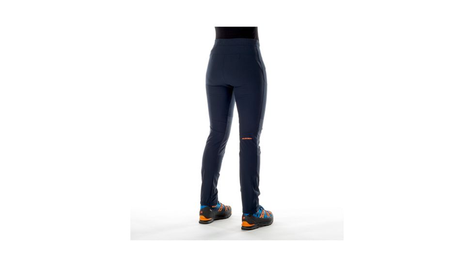 Mammut Womens Eisfeld Light SO Pants, Night, US 4, Long Inseam, 1021-00020-5924-34-30