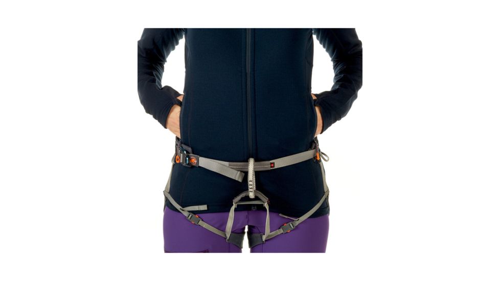 Mammut Womens Eiswand Advanced ML Hooded Jacket, Night, S, 1010-25150-5924-113