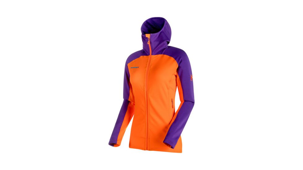 Mammut Womens Eiswand Advanced ML Hooded Jacket, Sunrise-Dawn, S, 1010-25150-2158-113