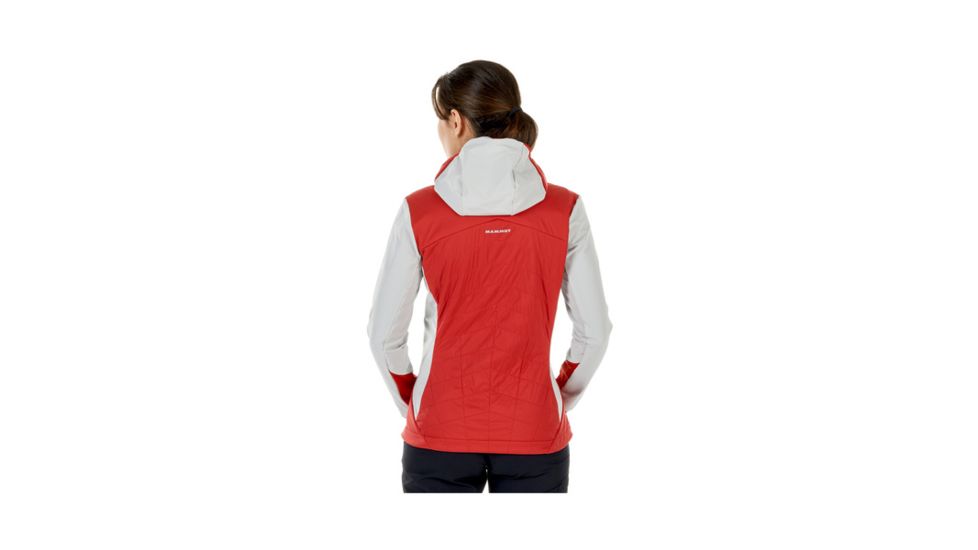 Mammut Womens Foraker IN Light Hooded Jacket, Magma-Marble, Extra Small, 1010-23140-3472-112