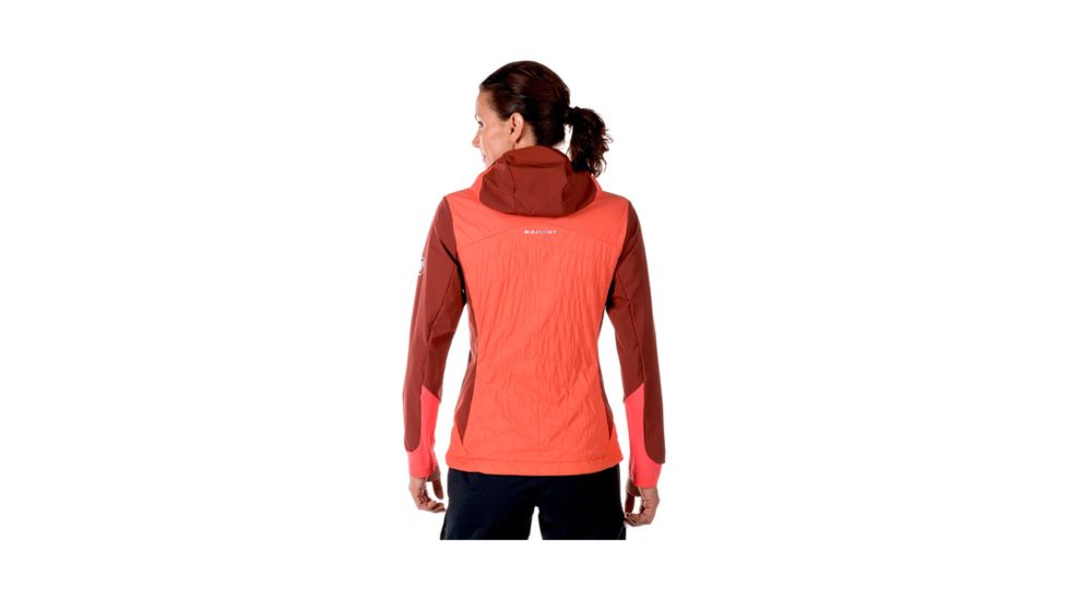 Mammut Womens Foraker IN Light Hooded Jacket, Magma-Marble, Extra Small, 1010-23140-3472-112