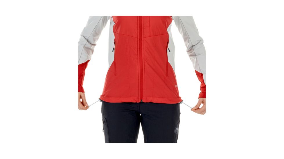Mammut Womens Foraker IN Light Hooded Jacket, Magma-Marble, Extra Small, 1010-23140-3472-112