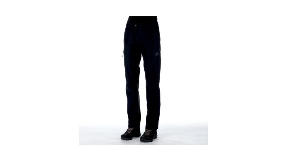 Mammut Womens Hiking Pants, Black, US 6, Short Inseam, 1020-11240-0001-36-20