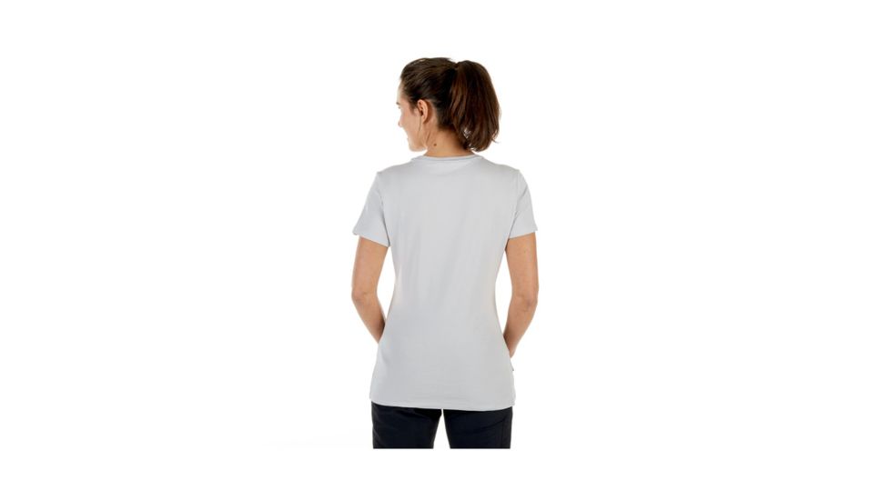 Mammut Womens Mammut Logo T-Shirt, Marble-White, Extra Small, 1041-06541-00109-112