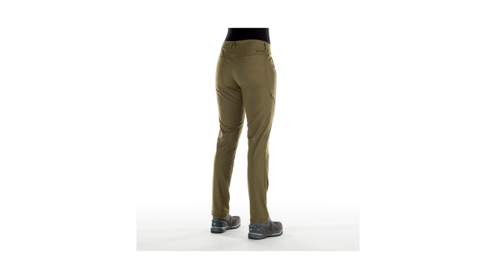 Mammut Womens Massone Pants, Iguana Melange, US 14, Regular Inseam, 1022-00030-4585-44-10
