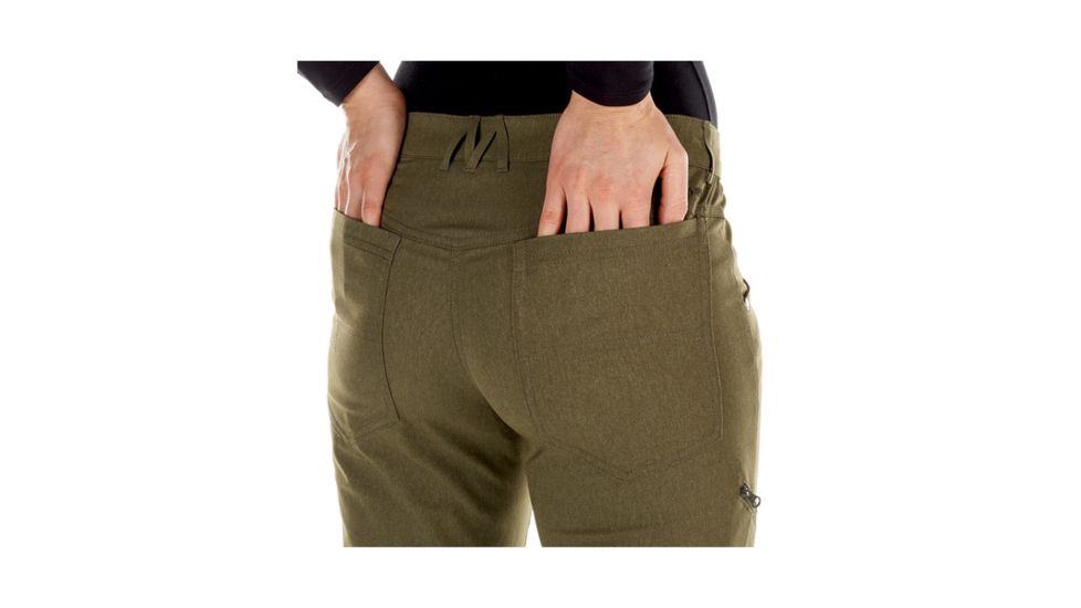 Mammut Womens Massone Pants, Iguana Melange, US 14, Regular Inseam, 1022-00030-4585-44-10