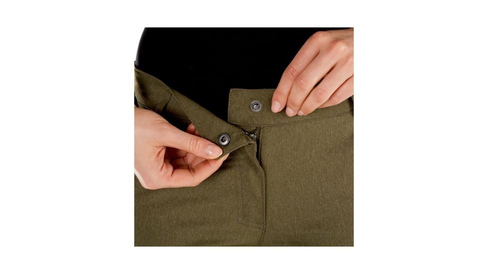 Mammut Womens Massone Pants, Iguana Melange, US 14, Regular Inseam, 1022-00030-4585-44-10