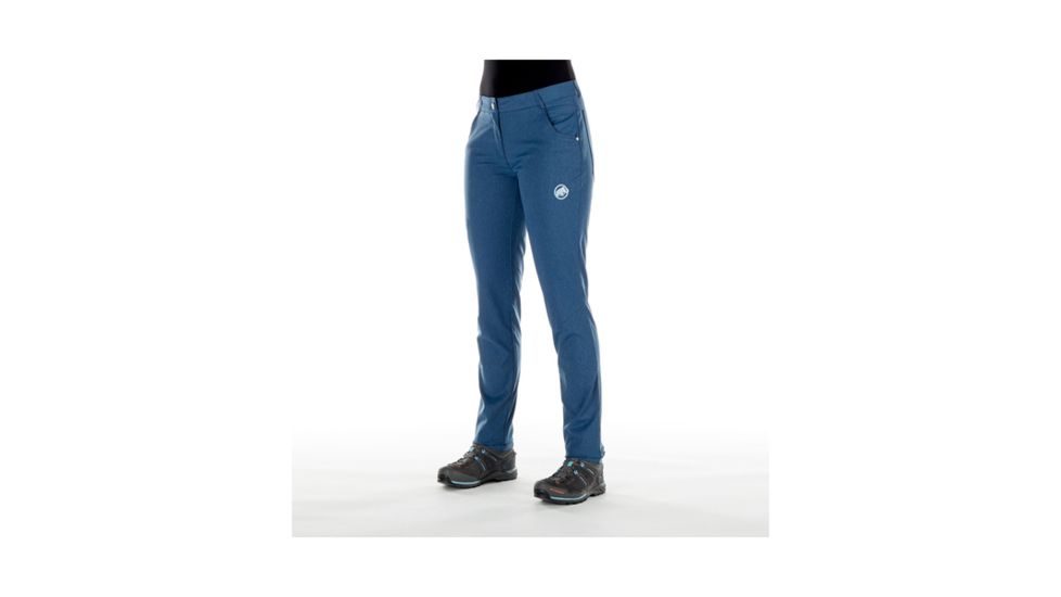 Mammut Womens Massone Pants, Jay Melange, US 12, Regular Inseam, 1022-00030-50013-42-10