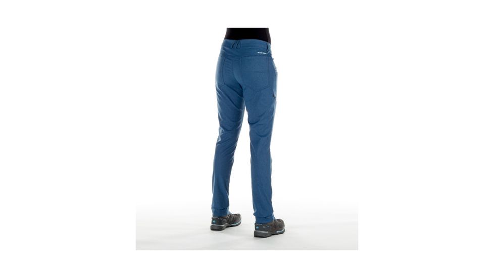 Mammut Womens Massone Pants, Jay Melange, US 12, Regular Inseam, 1022-00030-50013-42-10