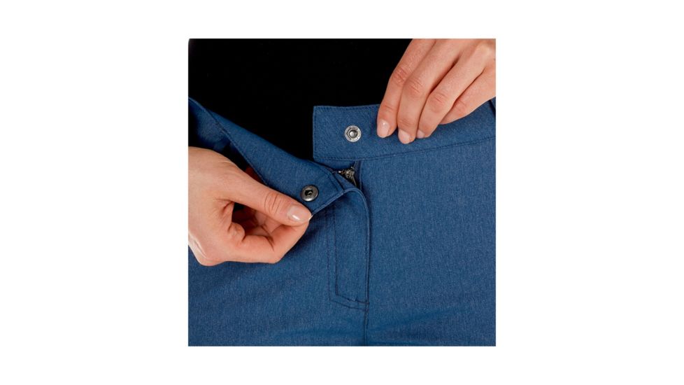 Mammut Womens Massone Pants, Jay Melange, US 12, Regular Inseam, 1022-00030-50013-42-10